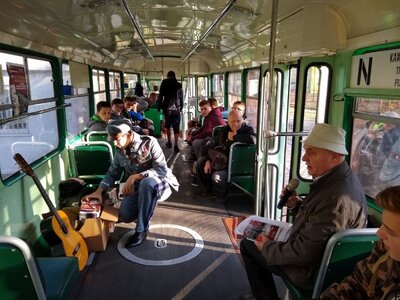 Tramwaj linii „N” znów wyjechał w trasę! – 6 listopada 2018