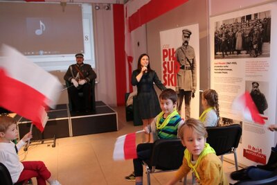 Drugi dzień „Tygodnia Niepodległości” na Przystanku Niepodległość – 6 listopada 2018. Fot. Aleksandra Wierzchowska (IPN)