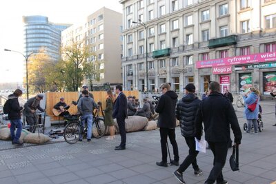 Drugi dzień „Tygodnia Niepodległości” na Przystanku Niepodległość – 6 listopada 2018. Fot. Aleksandra Wierzchowska (IPN)