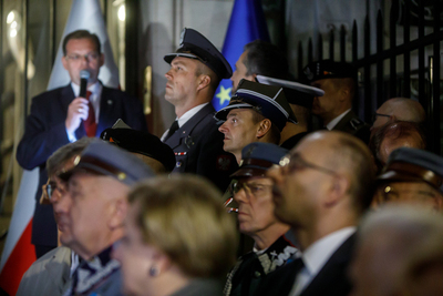 Uroczystość odsłonięcia popiersia Marszałka Piłsudskiego w Brukseli – 6 listopada 2018. Fot. Sławek Kasper (IPN)