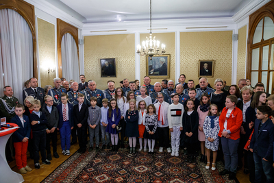 Uroczystość odsłonięcia popiersia Marszałka Piłsudskiego w Brukseli – 6 listopada 2018. Fot. Sławek Kasper (IPN)