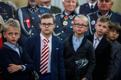 Uroczystość odsłonięcia popiersia Marszałka Piłsudskiego w Brukseli – 6 listopada 2018. Fot. Sławek Kasper (IPN)