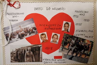 Uroczystość odsłonięcia popiersia Marszałka Piłsudskiego w Brukseli – 6 listopada 2018. Fot. Sławek Kasper (IPN)