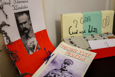 Uroczystość odsłonięcia popiersia Marszałka Piłsudskiego w Brukseli – 6 listopada 2018. Fot. Sławek Kasper (IPN)