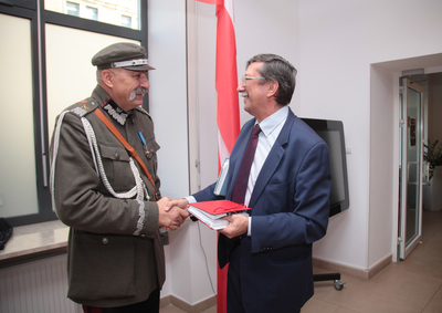 O Józefie Piłsudskim opowiada prof. Jan Żaryn –  6 listopada 2018. Fot. Piotr Życieński (IPN)