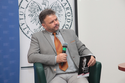 Prezentacja serii wydawniczej IPN „Bohaterowie Niepodległej” – 6 listopada 2018. Fot. Piotr Życieński (IPN)