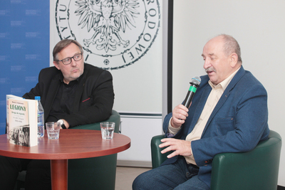 „Polska góra była ich redutą… Kostiuchnówka 1916” – film i rozmowa z cyklu „Powróćmy do korzeni” –  6 listopada 2018. Fot. Piotr Życieński (IPN)