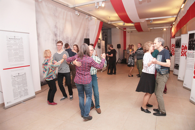 Tańce tradycyjne na Przystanku Niepodległość –  6 listopada 2018. Fot. Piotr Życieński (IPN)