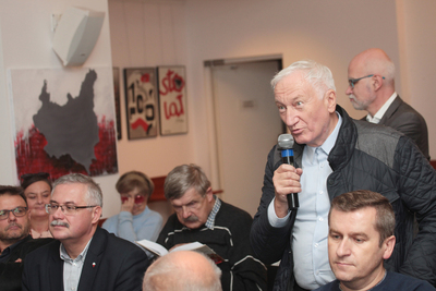 Prezentacja książki Roberta Frosta „Oksfordzka historia historia unii polsko-litewskiej” – 7 listopada 2018. Fot. Piotr Życieński (IPN)