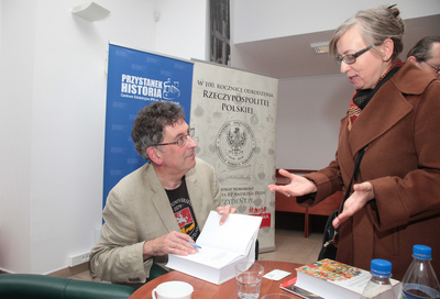 Prezentacja książki Roberta Frosta „Oksfordzka historia historia unii polsko-litewskiej” – 7 listopada 2018. Fot. Piotr Życieński (IPN)