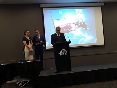 Przemówienie zastępcy prezesa IPN Jana Bastera. Gala z okazji 100. rocznicy odzyskania przez Polskę niepodległości – Perth, 8 listopada 2018