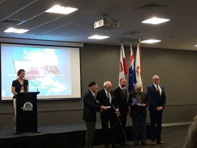 Uhonorowanie Powstańców Warszawskich – Perth, 8 listopada 2018