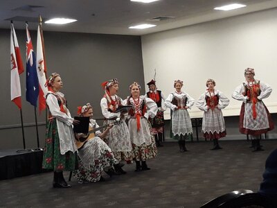 Występy artystyczne. Gala w Perth, 8 listopada 2018