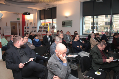 Konferencja naukowa: „Międzynarodowe uwarunkowania odbudowy Polski” – 8 listopada 2018. Fot. Piotr Życieński (IPN)