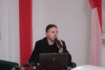 „Polskie drogi do niepodległości”. Wykład Macieja Żuczkowskiego z Biura Badań Historycznych IPN – 8 listopada 2018. Fot. Piotr Życieński (IPN)