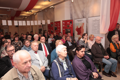 Dyskusja o stanie śledztwa dotyczącego zbrodni katyńskiej – Warszawa, 9 listopada 2018. Fot. Piotr Życieński (IPN)