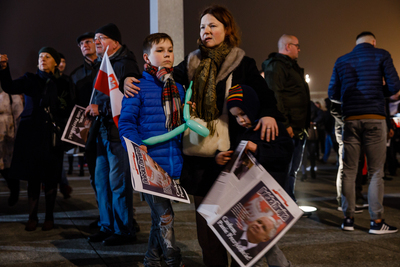Odsłonięcie pomnika Lecha Kaczyńskiego – 10 listopada 2018. Fot. Sławek Kasper (IPN)