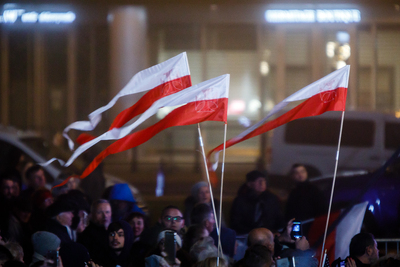 Odsłonięcie pomnika Lecha Kaczyńskiego – 10 listopada 2018. Fot. Sławek Kasper (IPN)