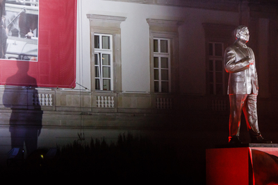 Odsłonięcie pomnika Lecha Kaczyńskiego – 10 listopada 2018. Fot. Sławek Kasper (IPN)
