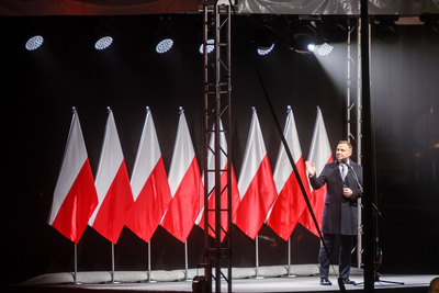 Odsłonięcie pomnika Lecha Kaczyńskiego – 10 listopada 2018. Fot. Sławek Kasper (IPN)