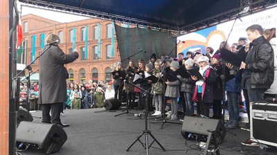 Występ Chóru Dziecięcego Miasta Łodzi