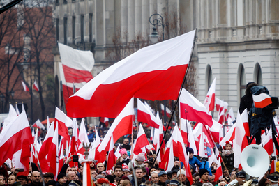 Przy Grobie Nieznanego Żołnierza – 11 listopada 2018. Fot. Sławek Kasper (IPN)