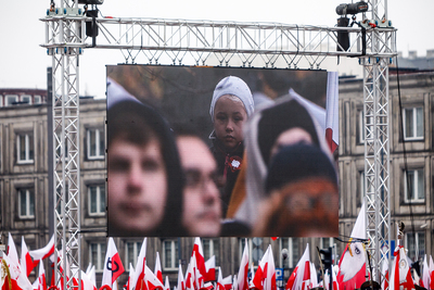 Przy Grobie Nieznanego Żołnierza – 11 listopada 2018. Fot. Sławek Kasper (IPN)