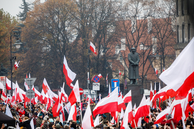 Przy Grobie Nieznanego Żołnierza – 11 listopada 2018. Fot. Sławek Kasper (IPN)