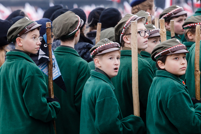 Przy Grobie Nieznanego Żołnierza – 11 listopada 2018. Fot. Sławek Kasper (IPN)