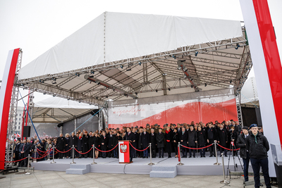 Przy Grobie Nieznanego Żołnierza – 11 listopada 2018. Fot. Sławek Kasper (IPN)