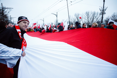 Biało-Czerwony Marsz – 11 listopada 2018. Fot. Sławek Kasper (IPN)