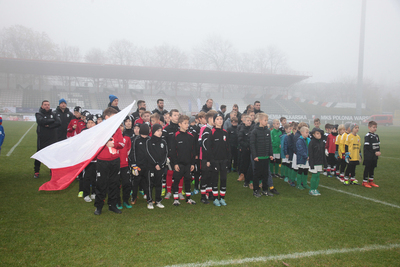 Turniej piłkarski na 100-lecie odzyskania przez Polskę niepodległości o Puchar PGE – 10 listopada 2018. Fot. Piotr Życieński (IPN)