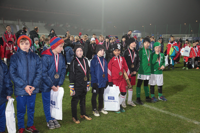 Turniej piłkarski na 100-lecie odzyskania przez Polskę niepodległości o Puchar PGE – 10 listopada 2018. Fot. Piotr Życieński (IPN)