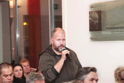 Spotkanie z cyklu „Tajemnice bezpieki” – Warszawa, 14 listopada 2018. Fot. Piotr Życieński (IPN)