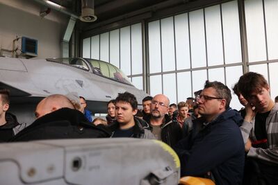 Zwiedzanie 31 Bazy Lotnictwa Taktycznego w Krzesinach – 14 listopada 2018