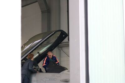 Zwiedzanie 31 Bazy Lotnictwa Taktycznego w Krzesinach – 14 listopada 2018