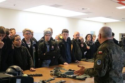 Zwiedzanie 31 Bazy Lotnictwa Taktycznego w Krzesinach – 14 listopada 2018