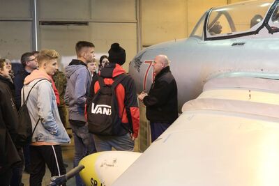 Zwiedzanie 31 Bazy Lotnictwa Taktycznego w Krzesinach – 14 listopada 2018