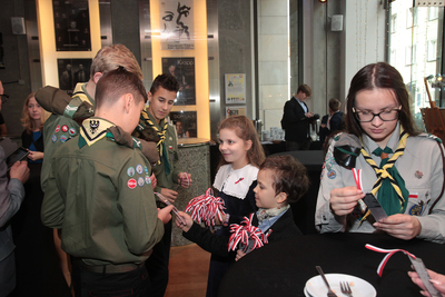 Gala finałowa konkursu „Niezwyciężeni 1918. Pokolenia Niepodległej” – 15 listopada 2018. Fot. Piotr Życieński