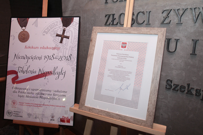 Gala finałowa konkursu „Niezwyciężeni 1918. Pokolenia Niepodległej” – 15 listopada 2018. Fot. Piotr Życieński