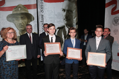 Gala finałowa konkursu „Niezwyciężeni 1918. Pokolenia Niepodległej” – 15 listopada 2018. Fot. Piotr Życieński