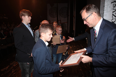 Gala finałowa konkursu „Niezwyciężeni 1918. Pokolenia Niepodległej” – 15 listopada 2018. Fot. Piotr Życieński