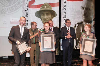 Gala finałowa konkursu „Niezwyciężeni 1918. Pokolenia Niepodległej” – 15 listopada 2018. Fot. Piotr Życieński