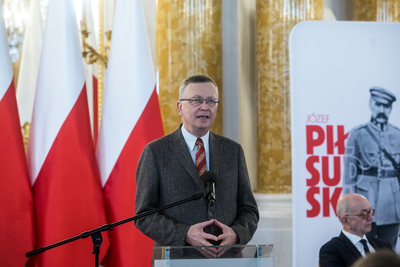 Dyrektor Zamku Królewskiego prof. Wojciech Fałkowski. Fot. Sławek Kasper (IPN)