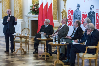 „Sto lat z tysiąclecia. Drogi do Niepodległej” – dziewiąta Debata Belwederska – 17 listopada 2018. Fot. Sławek Kasper (IPN)