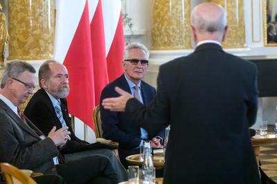 „Sto lat z tysiąclecia. Drogi do Niepodległej” – dziewiąta Debata Belwederska – 17 listopada 2018. Fot. Sławek Kasper (IPN)