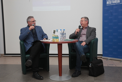 Z cyklu „Na północ od Warszawy. Warmia i Mazury w XX w.” o literaturze mazurskiej – Warszawa, 19 listopada 2018. Fot. Piotr Życieński (IPN)