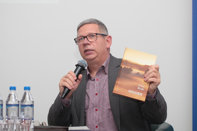 Z cyklu „Na północ od Warszawy. Warmia i Mazury w XX w.” o literaturze mazurskiej – Warszawa, 19 listopada 2018. Fot. Piotr Życieński (IPN)