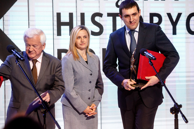 Wręczenie nagród w konkursie „Książka Historyczna Roku” 2018. Fot. Sławek Kasper (IPN)