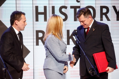 Wręczenie nagród w konkursie „Książka Historyczna Roku” 2018. Fot. Sławek Kasper (IPN)